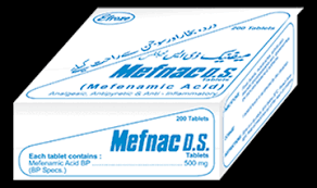 Mefnac D/S 500mg Tablets 200's