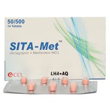 Sita Met (50/500mg) 14 Tablets Price in Pakistan - Uses, Dosage, Side Effects